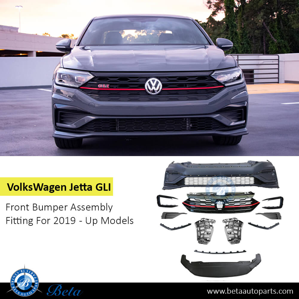 Volkswagen Jetta GLI (2019-Up), Front Bumper , China, 17A807217F Volkswagen Jetta GLI (2019-Up), Front Bumper , China, 17A807217F
